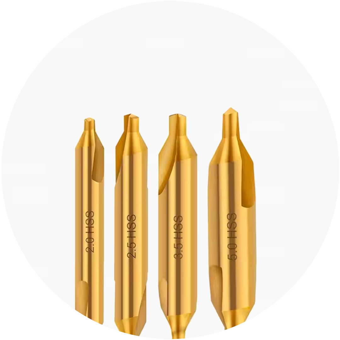 Brocas de centro com cobalto