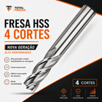 Fresa de Topo 4C-HSS