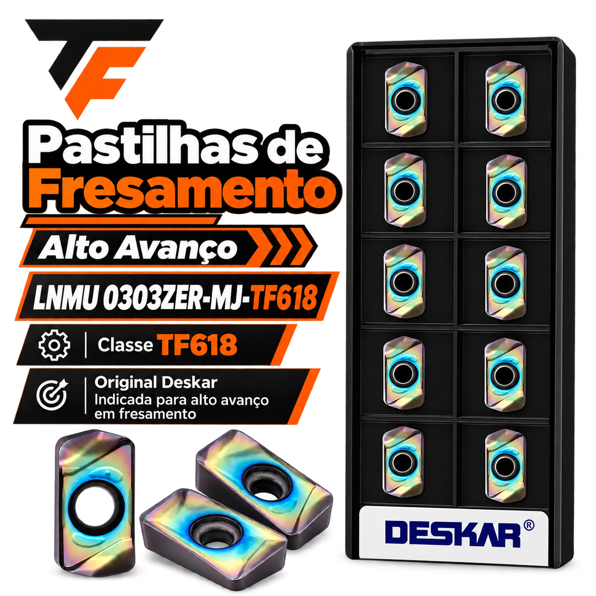 Pastilhas Alto Avanço LNMU-Original Deskar