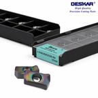 Pastilhas fresamento Alto Avanço LNMU 0303ZER-MJ-TF618 DESKAR ORIGINAL