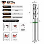 Fresa de topo MD 3C-Hrc50-Para Aluminio
