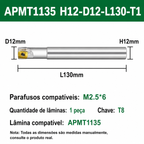 Suportes para pastilhas APMT 1135 pder intercambiável 300R - Anti vibração-Alta qualidade