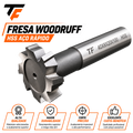 Fresa Woodruff-Fresa T