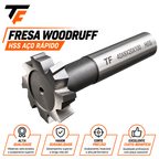 Fresa Woodruff-Fresa T