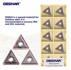 Pastilhas Inserto TNMG 160404 e 160408 Original Deskar HA-LF6018