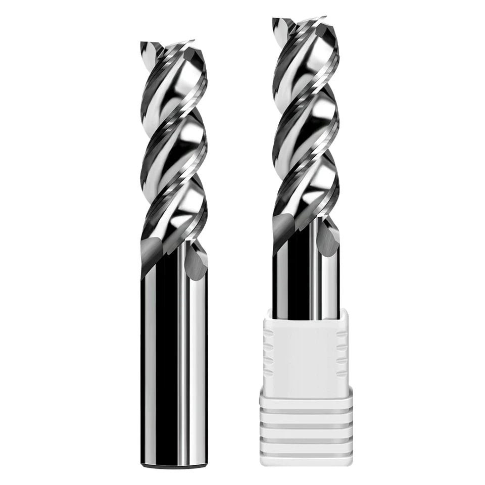 Fresa de topo MD Hrc55, 3 cortes, fresa indicada para Aluminio , fresas de Metal duro, fresa de aço de tungstênio