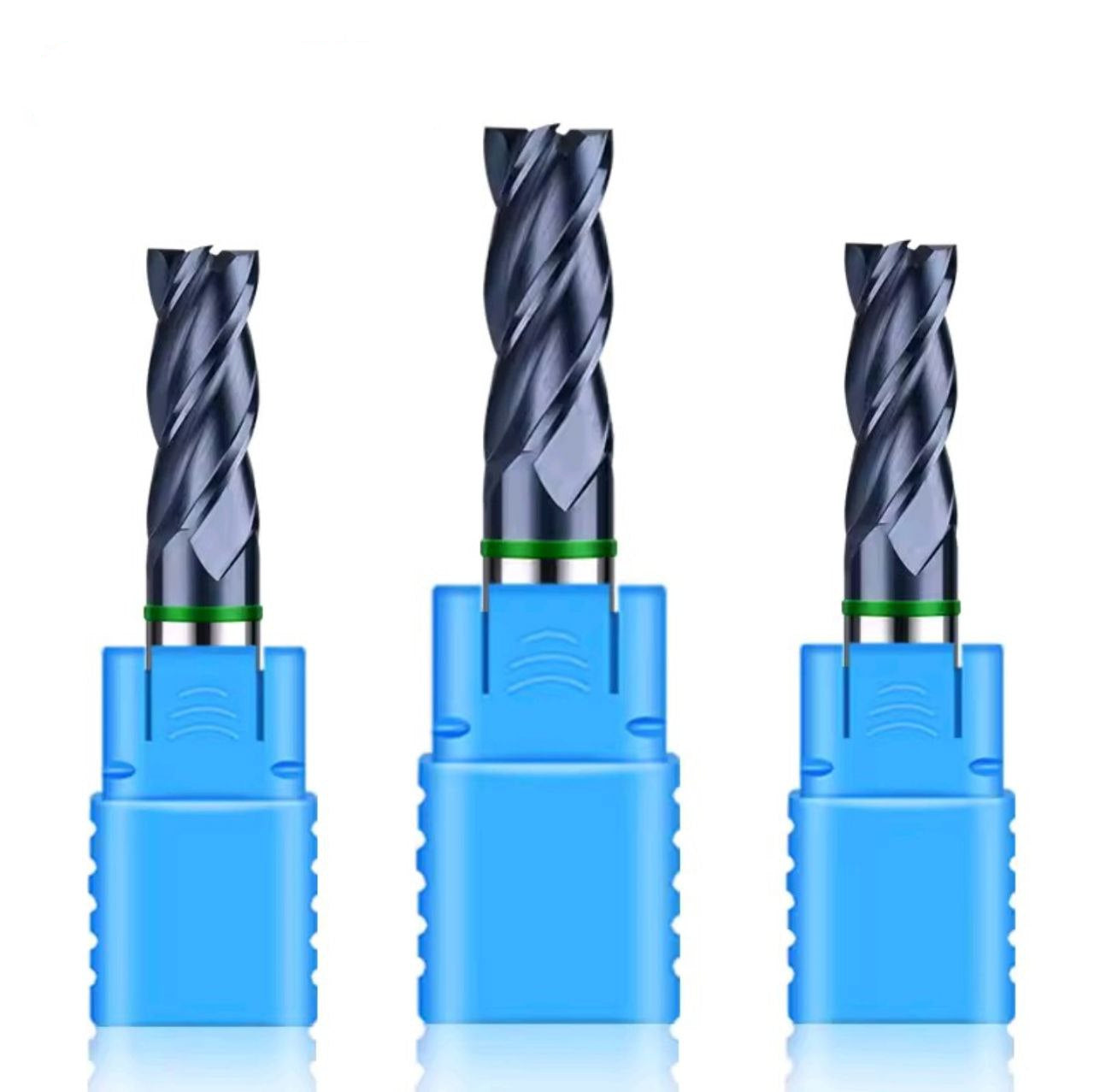 Fresa de topo MD Hrc45, 4 cortes, ferramentas de corte cnc, fresas de Metal duro, fresa de aço de tungstênio