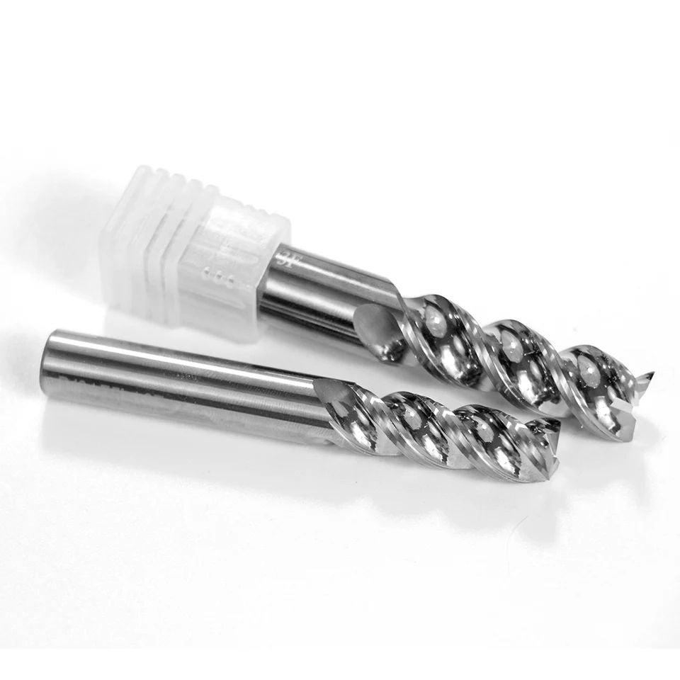 Fresa de topo MD Hrc55, 3 cortes, fresa indicada para Aluminio , fresas de Metal duro, fresa de aço de tungstênio