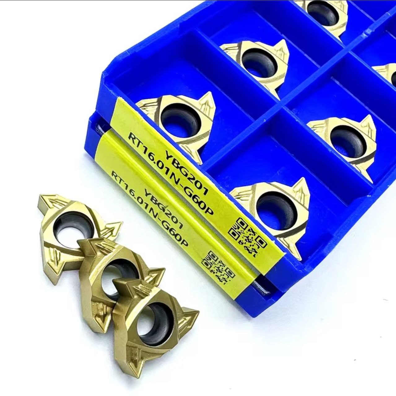 Inserto Pastilha Rosca Interna e Externa 60°graus R166 Zcc Original