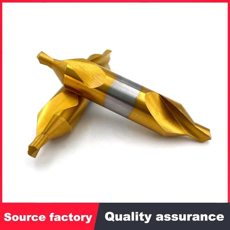 Broca de centro HSS Banhada a Cobalto,Revestida de titânio ,ideal para Aço inoxidável e todos os tipos de metais.