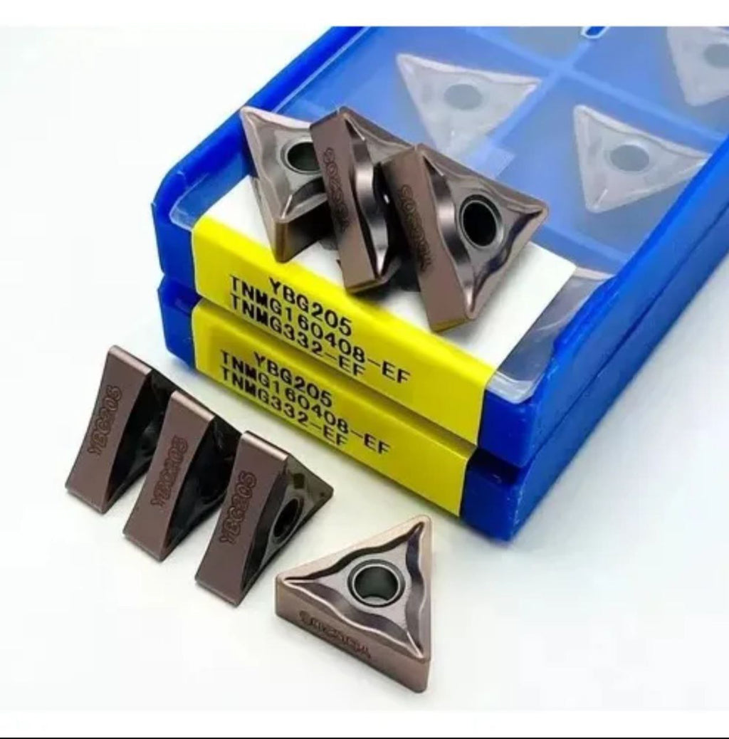 Inserto Pastilha - Tnmg 160408-160404 Ef Ybg205 - Zcc - Cx 10 Peças