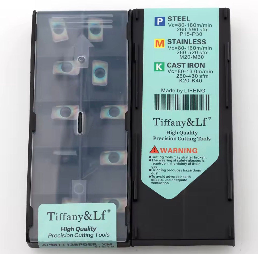 Pastilhas Inserto APMT1135PDER XM TF618 Original DESKAR