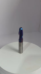 Fresa esférica MD 2C - Hrc 65 - Nano Blue - Ball Noose