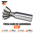 Fresa Rabo De Andorinha HSS