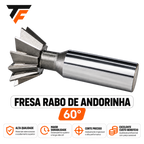 Fresa Rabo De Andorinha HSS