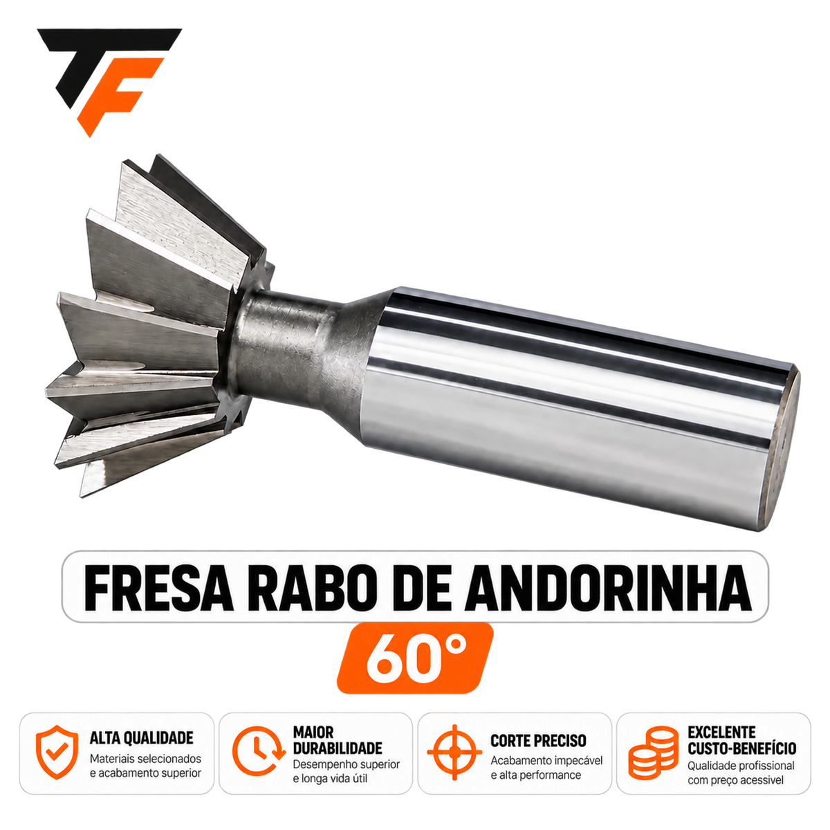 Fresa Rabo De Andorinha HSS