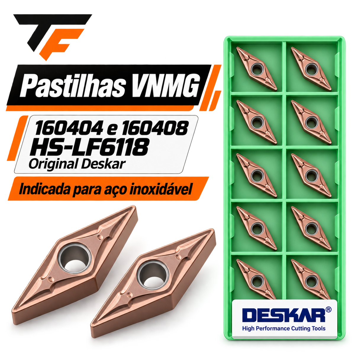 Pastilhas VNMG-Original Deskar