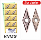 Pastilhas Inserto VNMG 160404 e 160408 Original Deskar HS-LF6118